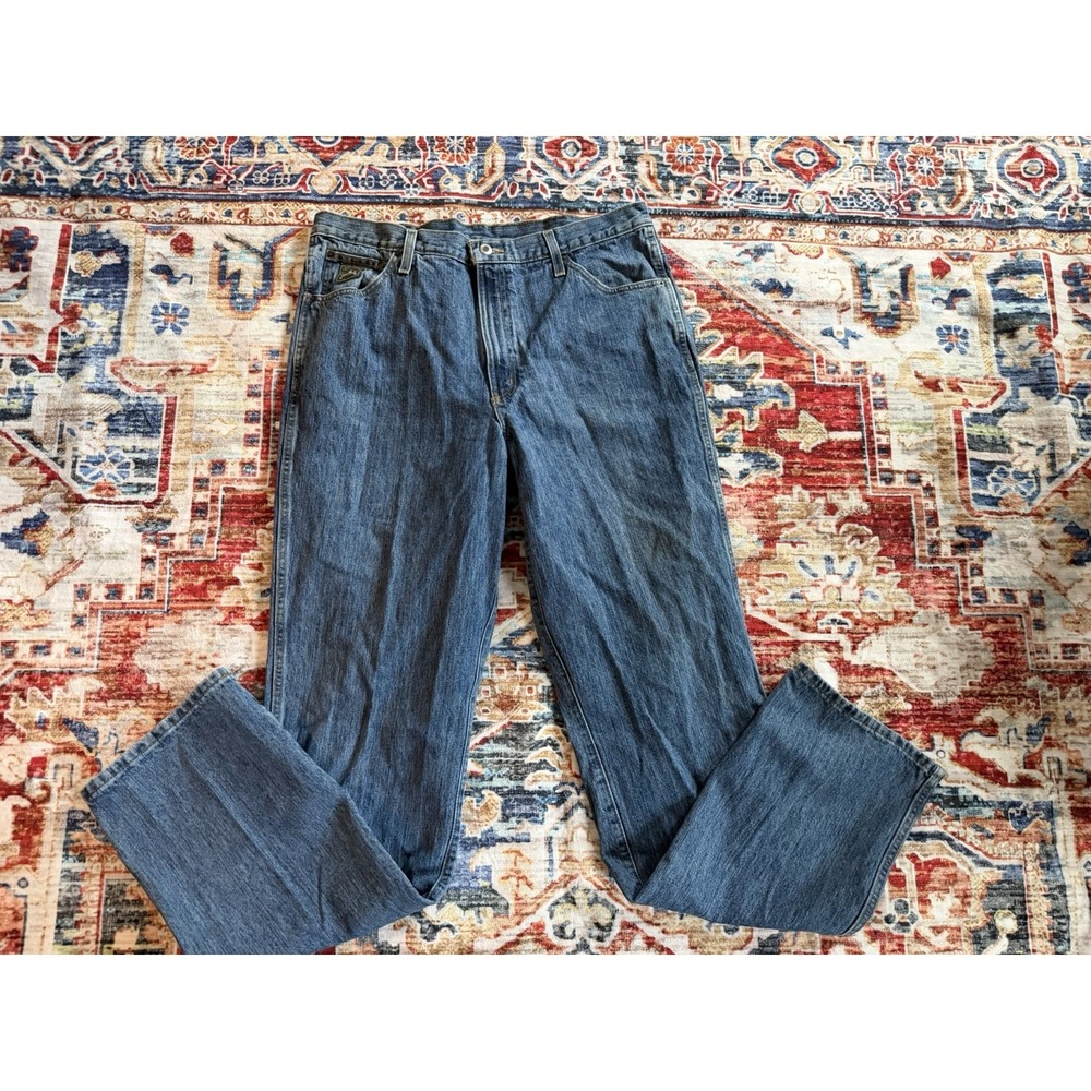 Cinch Men's Green Label Relaxed Fit Denim Jeans Western Cowboy Rodeo Size 38x38